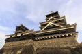 Kumamoto Castle night view Royalty Free Stock Photo