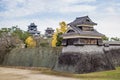 Kumamoto castle Royalty Free Stock Photo
