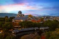 Kumamoto Castle\'s history dates to 1467. In 2006, Kumamoto Castle was listed as one of the 100 Fin Royalty Free Stock Photo