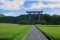 Kumano Hongu Taisha Oyunohara Otorii Royalty Free Stock Photo