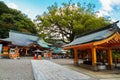 Kumano Nachi Taisha Grand Shrine in Wakayama Royalty Free Stock Photo