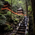 KUMANO NACHI TAISHA, Japan: Royalty Free Stock Photo