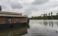 Kumarakom houseboat Royalty Free Stock Photo