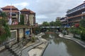 One of the icons of Denpasar city. The river `Tukad Badung`