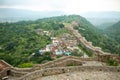 Kumbhalgarh Fort Wall Royalty Free Stock Photo