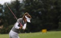 Kumiko Kaneda (JPN) Evian Masters 2011 Royalty Free Stock Photo