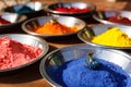 Kumkum powder, India Royalty Free Stock Photo