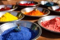 Kumkum powder, India Royalty Free Stock Photo