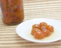 Kumquat syrup Royalty Free Stock Photo