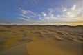 Kumtag desert landscape Royalty Free Stock Photo