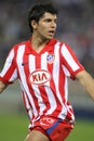 Kun AgÃÂ¼ero of Atletico de Madrid Royalty Free Stock Photo