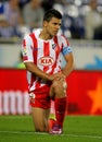 Kun AgÃÂ¼ero of Atletico Madrid Royalty Free Stock Photo