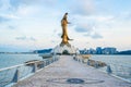 Kun iam statue landmark in macau city Royalty Free Stock Photo