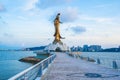 Kun iam statue landmark in macau city Royalty Free Stock Photo
