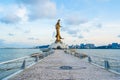 Kun iam statue landmark in macau city Royalty Free Stock Photo