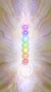 Kundalini stack of spiralling Chakras