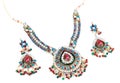 Kundan and polky jewellry Royalty Free Stock Photo