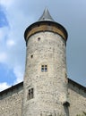 Kuneticka Hora castle tower taken from below