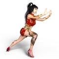 Kung-fu girl