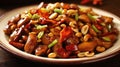 Kung Pao Chicken is a famous dish in sichuan, China