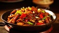 Kung Pao Chicken is a famous dish in sichuan, China