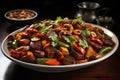 Kung Pao Chicken is a famous dish in sichuan, China