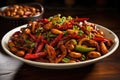 Kung Pao Chicken is a famous dish in sichuan, China