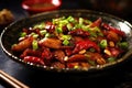 Kung Pao Chicken is a famous dish in sichuan, China