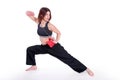 Kungfu Girl Royalty Free Stock Photo