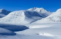 Kungsleden mountains Royalty Free Stock Photo