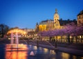 Kungstradgarden, Stockholm, Sweden. Royalty Free Stock Photo