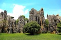 Kunming Stone Forest Scenic Area Royalty Free Stock Photo