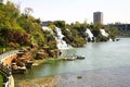 Kunming Waterfall Park in Kunming, China became the largest waterfall park in Asia