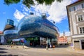 Kunsthaus center in Graz, Austria