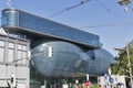 Kunsthaus, an exhibition center for contemporary art in Graz, Austria.