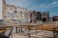 The Kunsthaus Tacheles, a former art center in Berlin, Germany