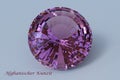 A kunzite from Afghanistan Royalty Free Stock Photo