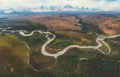 Kurai steppe and Chuya river