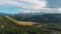 Kurai steppe and Chuya river