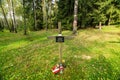 Kurapaty Forest Massacre. Memorial to the Victims of the Stalin-era Repressions in Kurapaty,