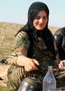 Kurdish mother Royalty Free Stock Photo