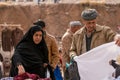 Kurdish People shopping for clothes in Iraq