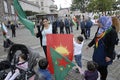 KURDS STAGED PROTES RALLY AAINST TURKISH PRESIDENT