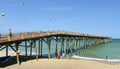 Kure Beach Fishing Pier, North Carolina Royalty Free Stock Photo