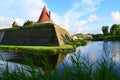 Kuressaare castle, Saaremaa, Estonia Royalty Free Stock Photo