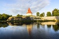 Kuressaare, saaremaa island, estonia, europe, the castle Royalty Free Stock Photo