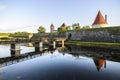 Kuressaare, saaremaa island, estonia, europe, the castle Royalty Free Stock Photo