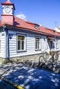 Kuressaare, saaremaa island, estonia, europe, foreshortening