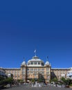 Dome of Kurhaus Hotel in summer 2023 under a pure and cloudless sky