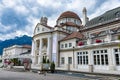 Kurhaus in Merano designed by architect Josef Czemy inaugurated in 1874